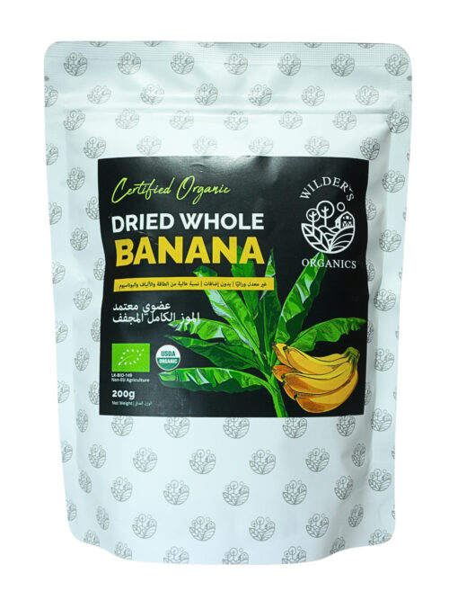 DRIED WHOLE BANANA